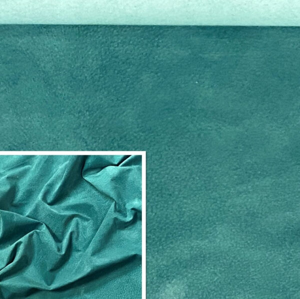 Teal, Pig Suede : (0.5-0.6mm 1.5oz) 15 - Image 2