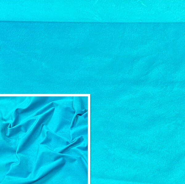Turquoise, Pig Suede : (0.5-0.6mm 1.5oz) 15 - Image 2