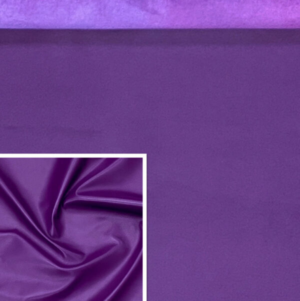 Valencia Violet, Leather Lambskin : Italian Lamb Nappa (0.6-0.7mm 1.5oz) 10 - Image 2